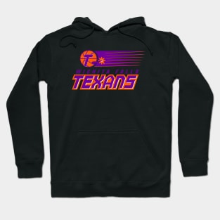 Defunct Wichita Falls Texans CBA Basketball 1988 Hoodie